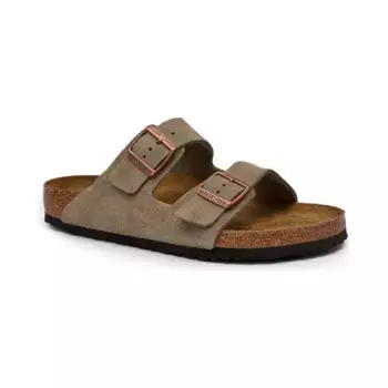 Кожаные тапочки Arizona SFB Birkenstock, коричневый