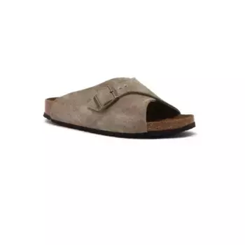 Кожаные тапочки arosa sfb leve Birkenstock, коричневый