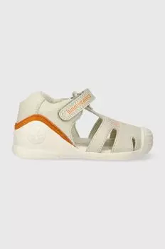 Кожаные тапочки Biomecanics, серый