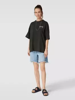 Кожаные тапочки Birkenstock, черный