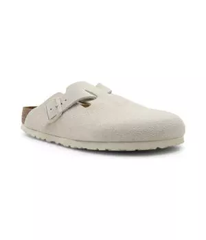 Кожаные тапочки бостон vl Birkenstock, бежевый