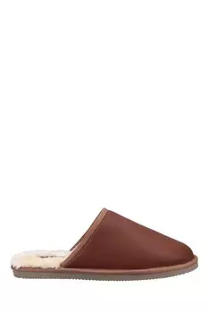 Кожаные тапочки Coady Hush Puppies, коричневый