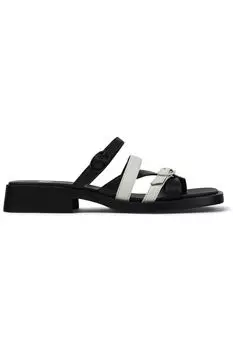 Кожаные тапочки Dana 27205 с перекрестными ремешками Camper, белый