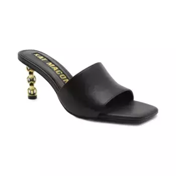 Кожаные тапочки Kat Maconie, черный