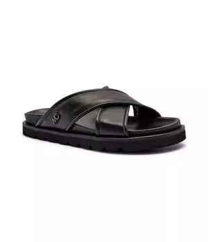 Кожаные тапочки Marc Cain, черный