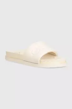 Кожаные тапочки Mardale Gant, бежевый