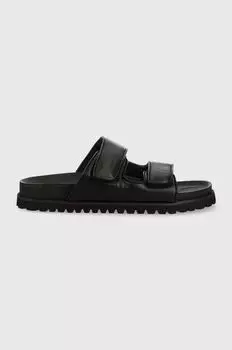 Кожаные тапочки Mardale Gant, черный