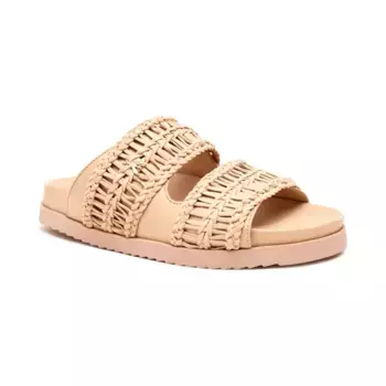 Кожаные тапочки Patrizia Pepe, бежевый