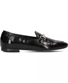 Кожаные тапочки с золотой отделкой Stefano Lauran, черный