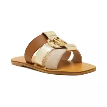 Кожаные тапочки Saba 08 Liu Jo, коричневый