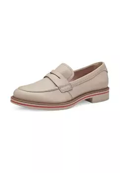 Кожаные тапочки Tamaris, цвет Camel