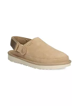 Кожаные тапочки UGG, нейтральный