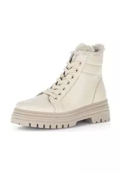 Кожаные/текстильные ботильоны Gabor, цвет Hellbeige