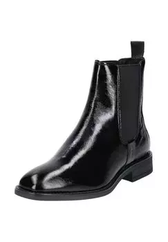 Кожаные/текстильные ботильоны GANT, цвет Schwarz Lack