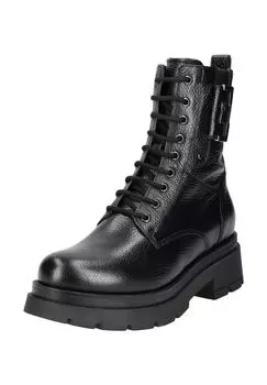 Кожаные/текстильные ботильоны NeroGiardini, черный