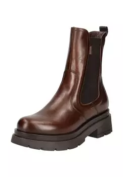 Кожаные/текстильные ботильоны NeroGiardini, темно-коричневый