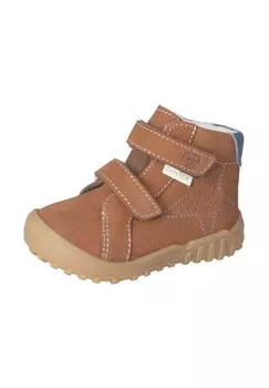 Кожаные/текстильные ботильоны PEPINO, цвет Curry