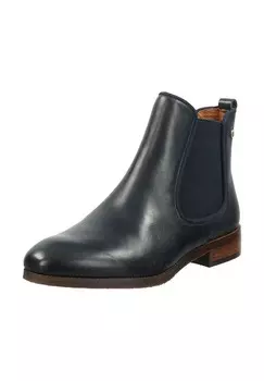 Кожаные/текстильные ботильоны PIKOLINOS, темно-синий