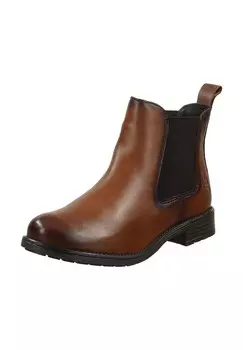 Кожаные/текстильные ботильоны TT BAGATT, коньячный