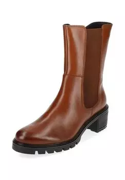 Кожаные/текстильные ботинки ara, цвет Cognac