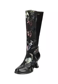 Кожаные/текстильные ботинки LAURA VITA, черный