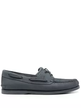 Кожаные топсайдеры Classic Timberland, синий