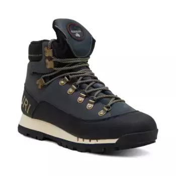 Кожаные треккинговые туфли f3rock02/nub Napapijri, синий