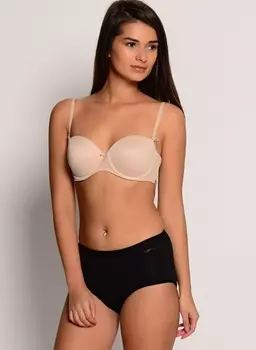 Кожаные трусики с высокой талией Blackspade