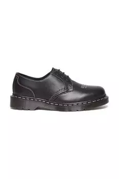 Кожаные туфли 1461 Gothic Americana Dr. Martens, черный