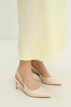 Кожаные туфли Answear.Lab, бежевый