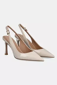 Кожаные туфли Answear.Lab, бежевый