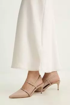 Кожаные туфли Answear.Lab, бежевый