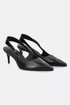 Кожаные туфли Answear.Lab, черный