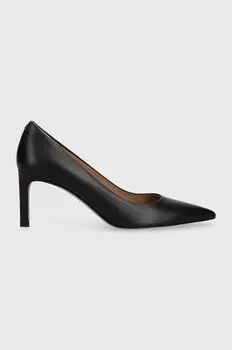 Кожаные туфли BOSS Janet Pump 70-N_N Boss, черный