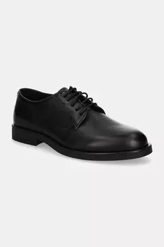 Кожаные туфли Calvin Klein DERBY LTH, черный