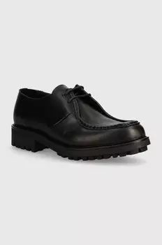 Кожаные туфли Calvin Klein HM0HM01535, черный