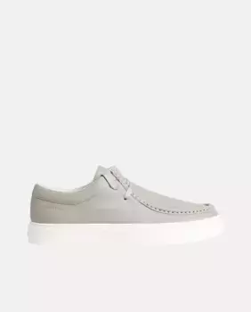 Кожаные туфли Calvin Klein Wallabee, серый