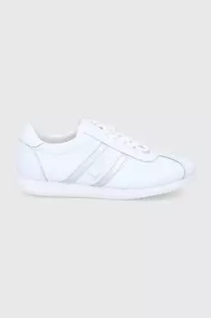 Кожаные туфли CAYDEN 802856981001.100 Lauren Ralph Lauren, белый