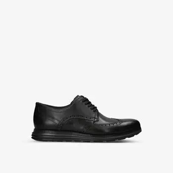 Кожаные туфли дерби Grand Wing Cole Haan, черный