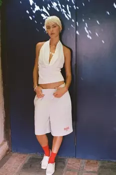 Кожаные туфли дерби ZARA, белый