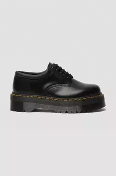 Кожаные туфли Dr. Martens 8053 Quad, черный