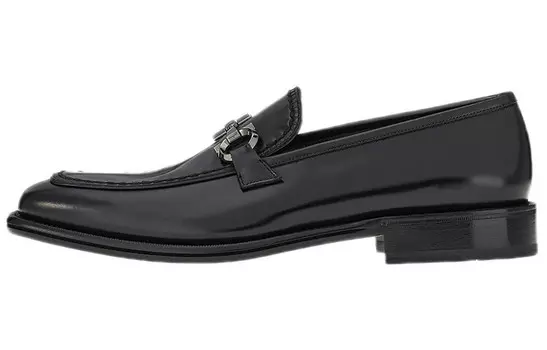 Кожаные туфли Ferragamo, черный