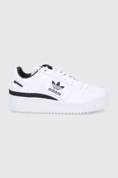 Кожаные туфли Forum Bold GY5921 adidas Originals, белый