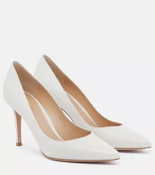 Кожаные туфли Gianvito 85 Gianvito Rossi, белый