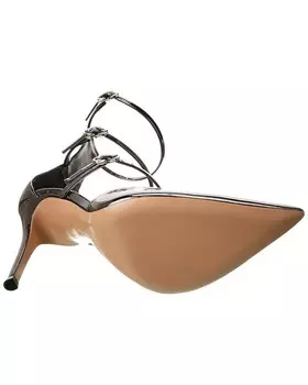 Кожаные туфли Gianvito Rossi, серый