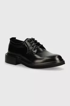 Кожаные туфли HM0HM01486 Calvin Klein, черный