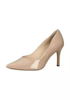 Кожаные туфли Hogl, цвет Nude Lack