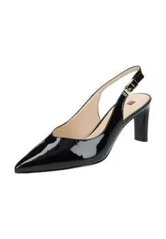 Кожаные туфли Hogl, цвет Schwarz Lack