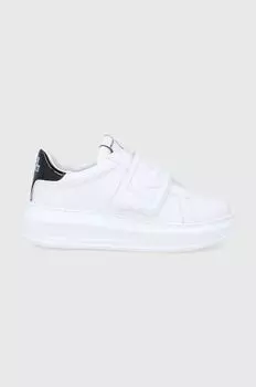 Кожаные туфли KAPRI KL62537.011 Karl Lagerfeld, белый
