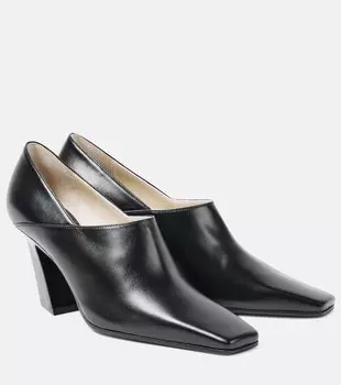 Кожаные туфли Lewis Bottega Veneta, черный